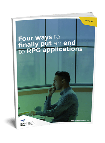 23062022 - Mini Whitepaper - Four ways to finally put an end to RPG applications - cover - ENG 23062022 - Mini Whitepaper - Four ways to finally put an end to RPG applications - cover - ENG