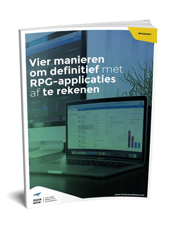 23062022 - Mini Whitepaper - Four ways to finally put an end to RPG applications - cover - NL 23062022 - Mini Whitepaper - Four ways to finally put an end to RPG applications - cover - NL