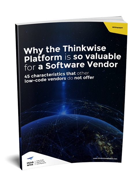 20220202 - WhitePaper - Why is the TW lowcode platform so suitable for an ISV - cover